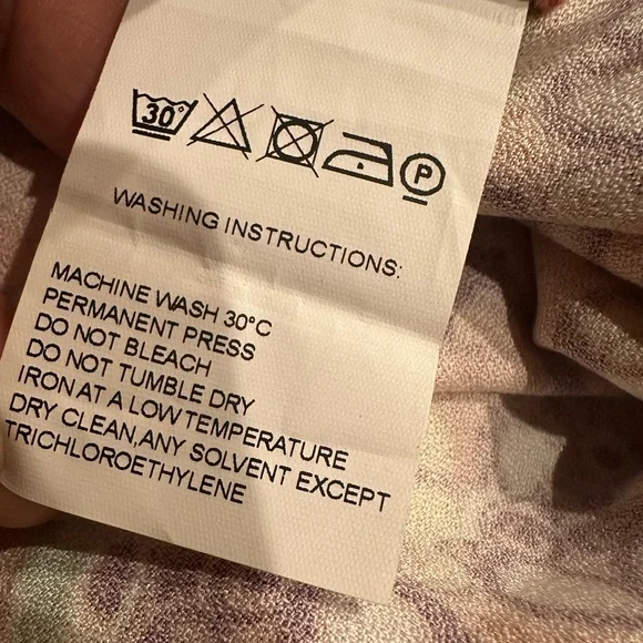 Farm Rio Anthropologie Clarabella Orange Floral Long Sleeve Maxi Dress M - Picture 10 of 12